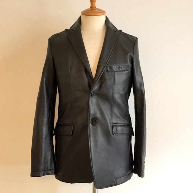 Lamb Leather Tailored Jacket | スタイリングログ – 武蔵小杉の